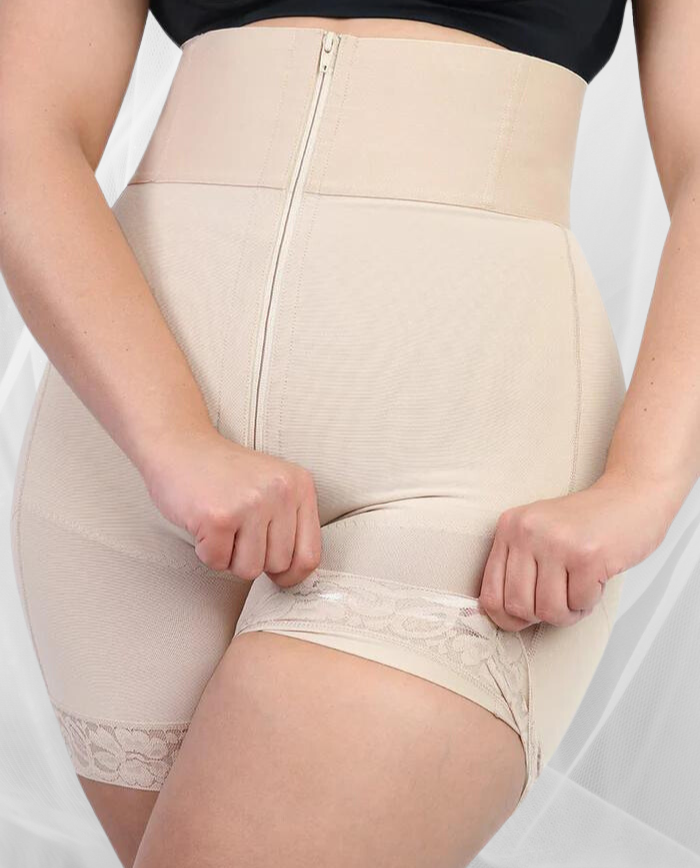 Elegancea™ - Boned Sculpt High Waist Shorts