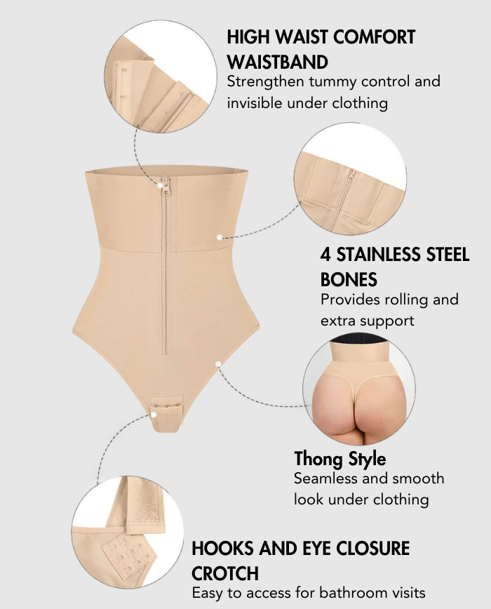 Elegancea™ - Boned Sculpt High Waist Shorts